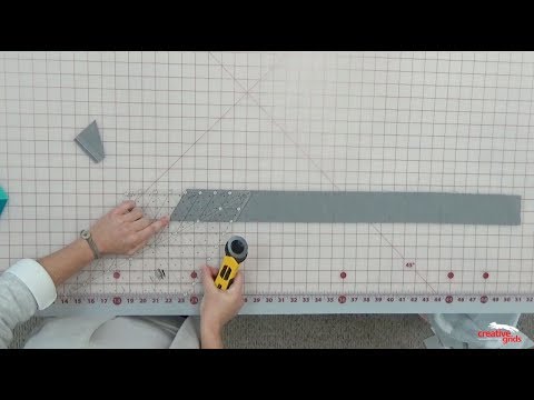 Creative Grids 60 Degree Diamond CGR60DIA by Krista Moser, the official CreativeGridsUSA demonstration video.