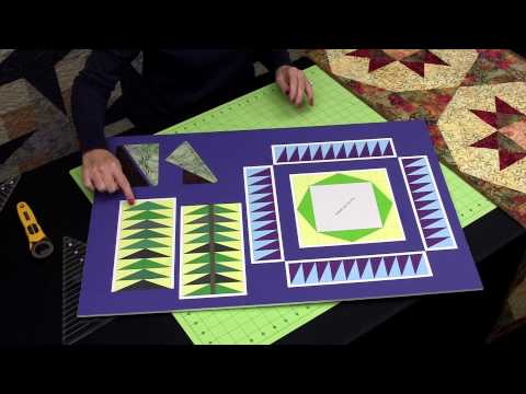 Creative Grids Perfect Rectangle Ruler CGRTMT3 by Karen Montgomery, the official CreativeGridsUSA demonstration video.