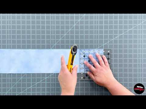 Creative Grids Left Handed Square Ruler 6-1/2in - #CGR6LEFT, the official CreativeGridsUSA video for the left handed 6-1/2 inch square CGR6LEFT.