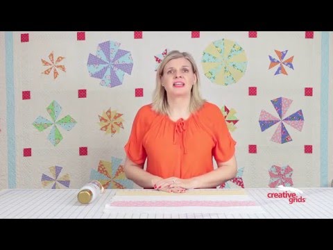Creative Grids Starburst 30 Degree Triangle CGRISE30 by It's Sew Emma, the official CreativeGridsUSA demonstration video.