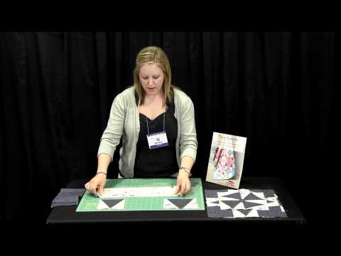 Creative Grids 2 Peaks in 1 Triangle CGR2P1 by Rachel Cross, the official CreativeGridsUSA demonstration video.