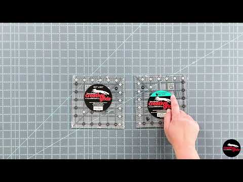 Creative Grids Left-Handed Squares, the official CreativeGridsUSA video for the left handed 12-1/2 inch square CGR12LEFT.