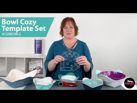 Creative Grids Bowl Cozy Template Set CGRBOWLS, the official CreativeGridsUSA demonstration video.