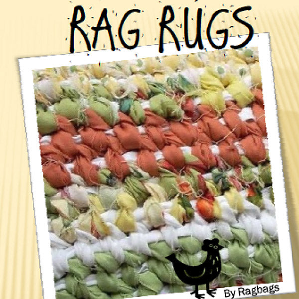 Rag Rugs Rugmaking Booklet with Tool by Shawn York for the Rusty Crow Quilt Shop