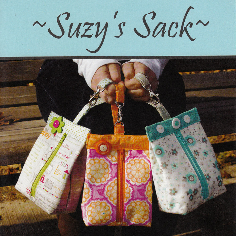 Suzy's Sack Bag Sewing Pattern by Sherri Falls for This and That