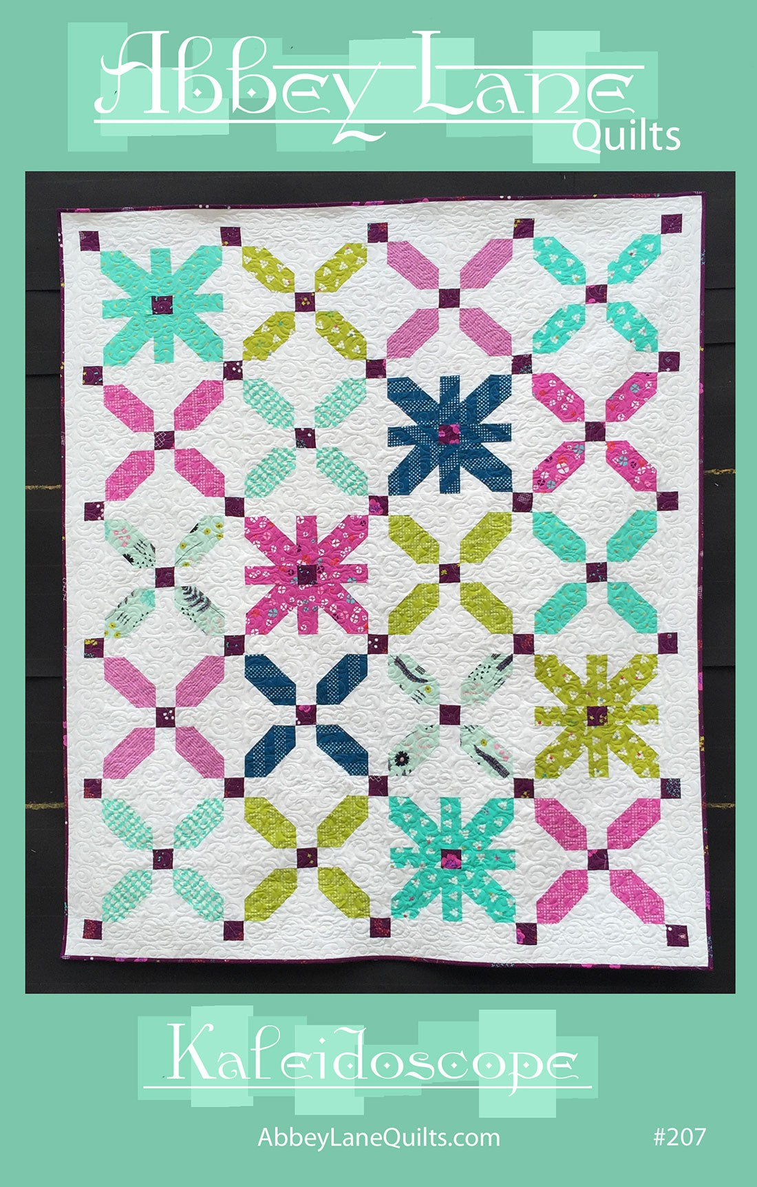Kaleidoscope Quilt Pattern by Marcea Owen and Janice Liljenquist for Abbey Lane Quilts
