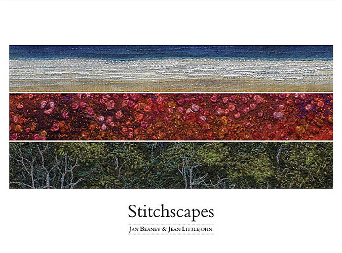 Stitchscapes Fiber Arts Book By Jan Beaney and Jean Littlejohn of Double Trouble Enterprises