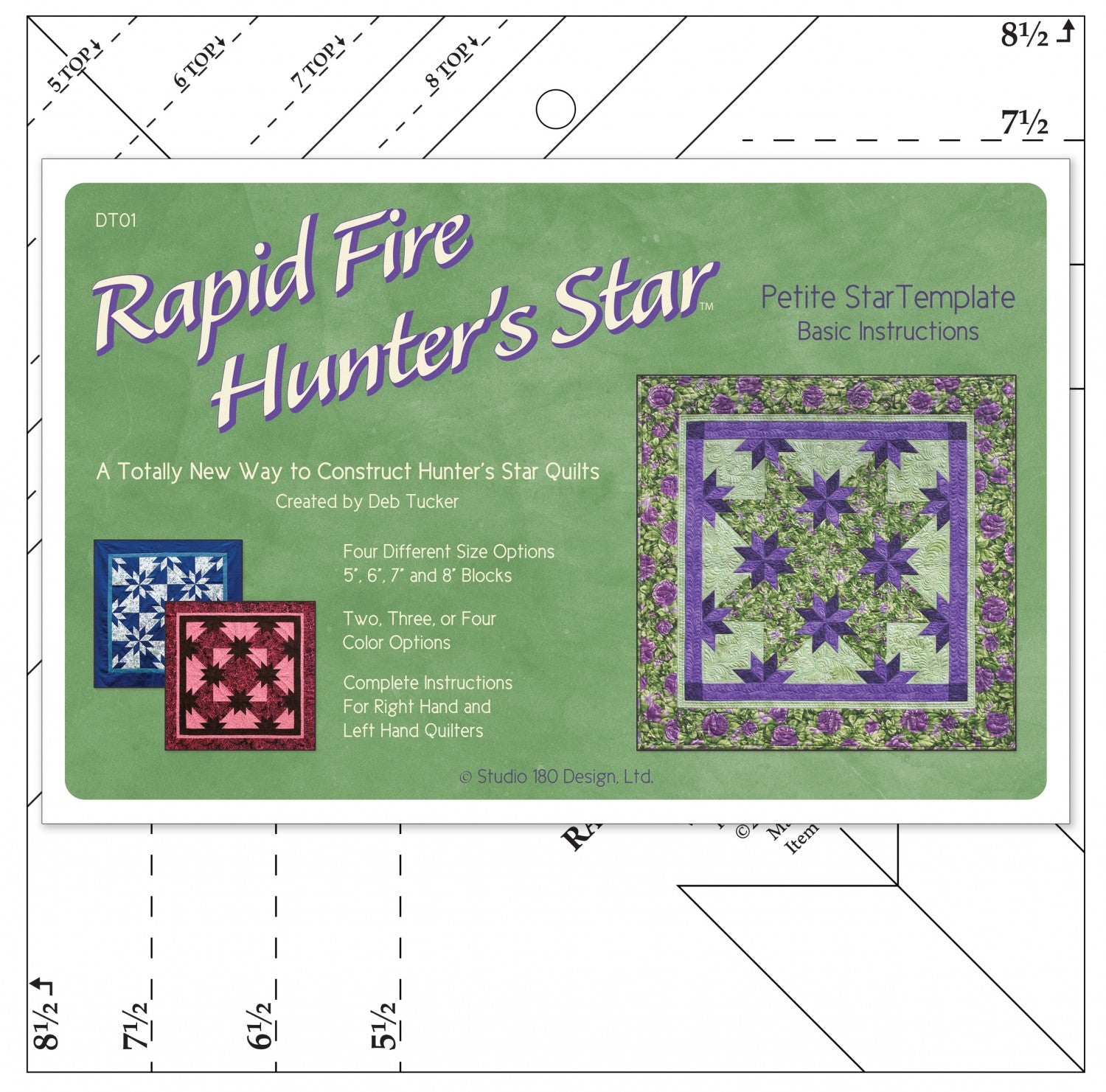 Rapid Fire Hunter's Star Petite by Deb Tucker for Studio 180 Design