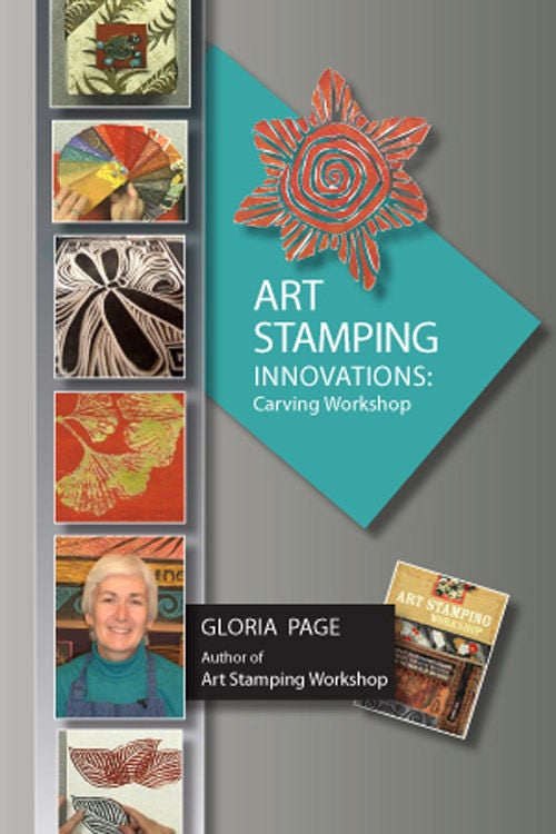 Art Stamping Innovations Carving Workshop Video on DVD with Gloria Page for Creative Catalyst