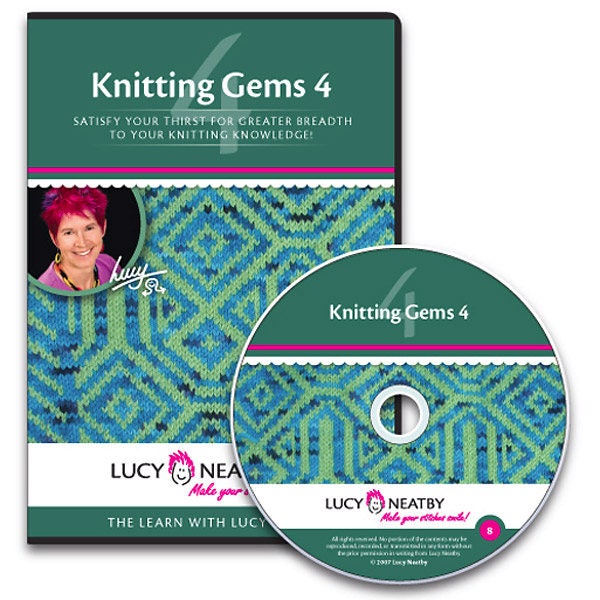 Knitting Gems 4 Video on DVD with Lucy Neatby of Tradewind Knitwear Designs