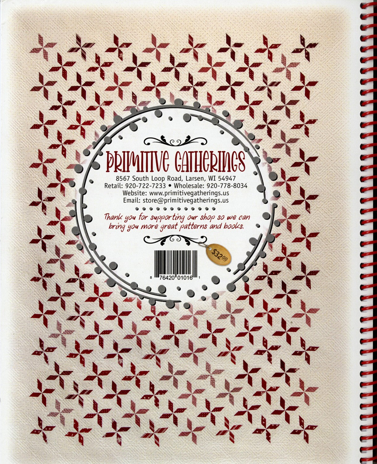 Joyful Gatherings Quilt Projects Book by Lisa Bongean of Primitive Gatherings