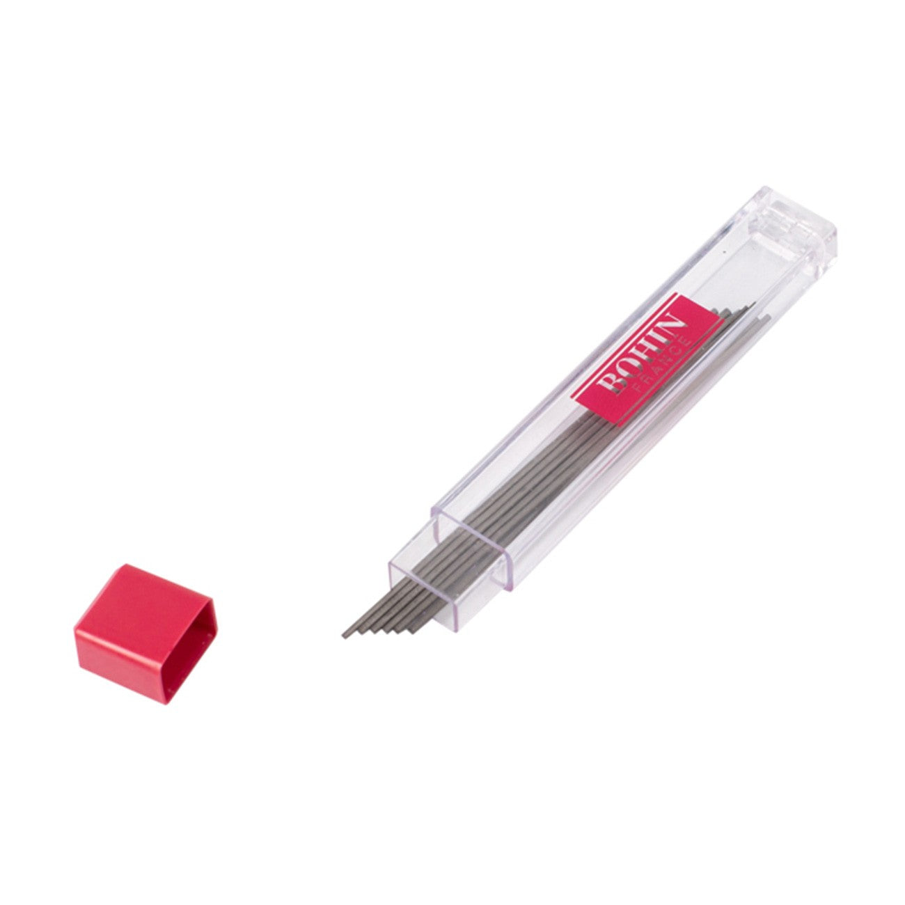 Bohin 0.9mm Mechanical Fabric Marking Pencil Refill, Gray Ceramic Lead (Non-Absorbing)