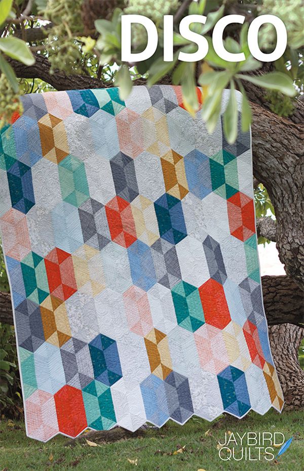 Disco Quilt Pattern by Julie Herman of Jaybird Quilts