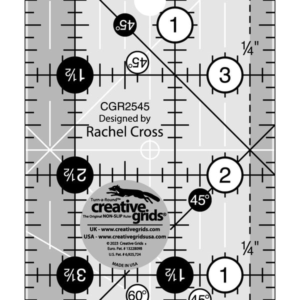 Creative Grids Quilting Ruler 16 1/2 inch Square (CGR16)