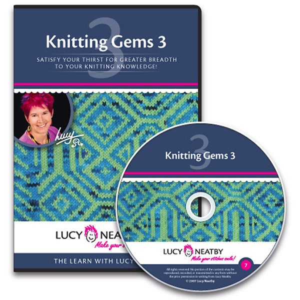 Knitting Gems 3 Video on DVD with Lucy Neatby of Tradewind Knitwear De