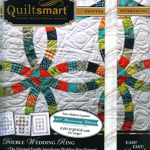 Quilt in A Day Double Wedding Ring Templates-3/Pkg