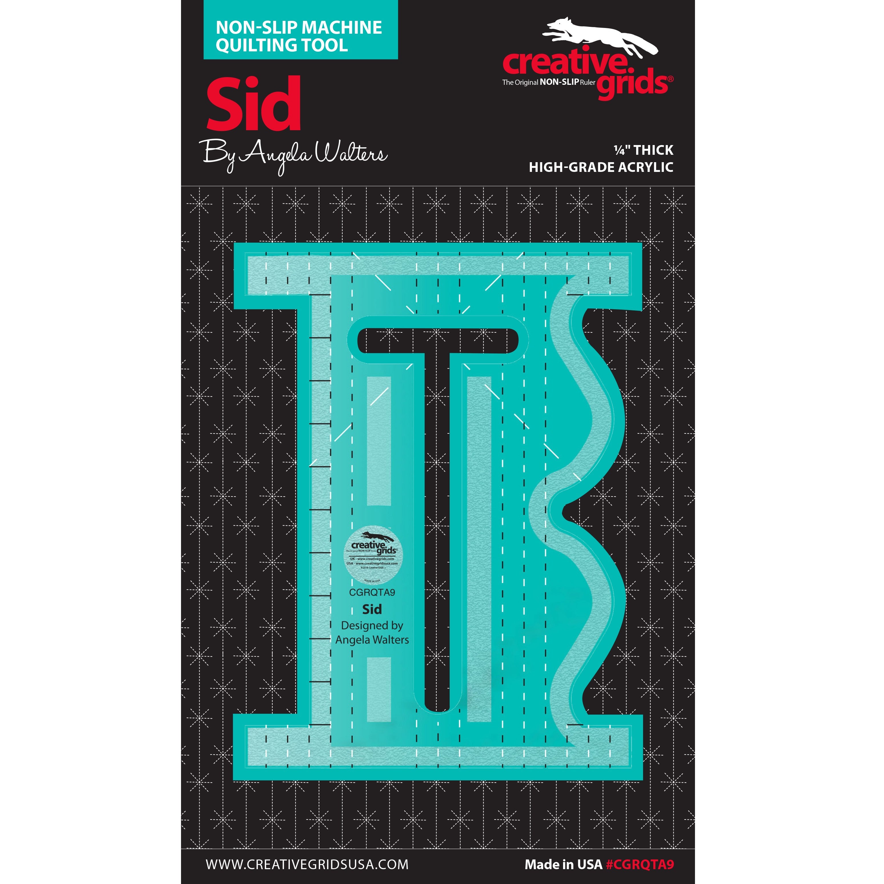 Creative Grids Machine Quilting Tool - SID in packaging front-view