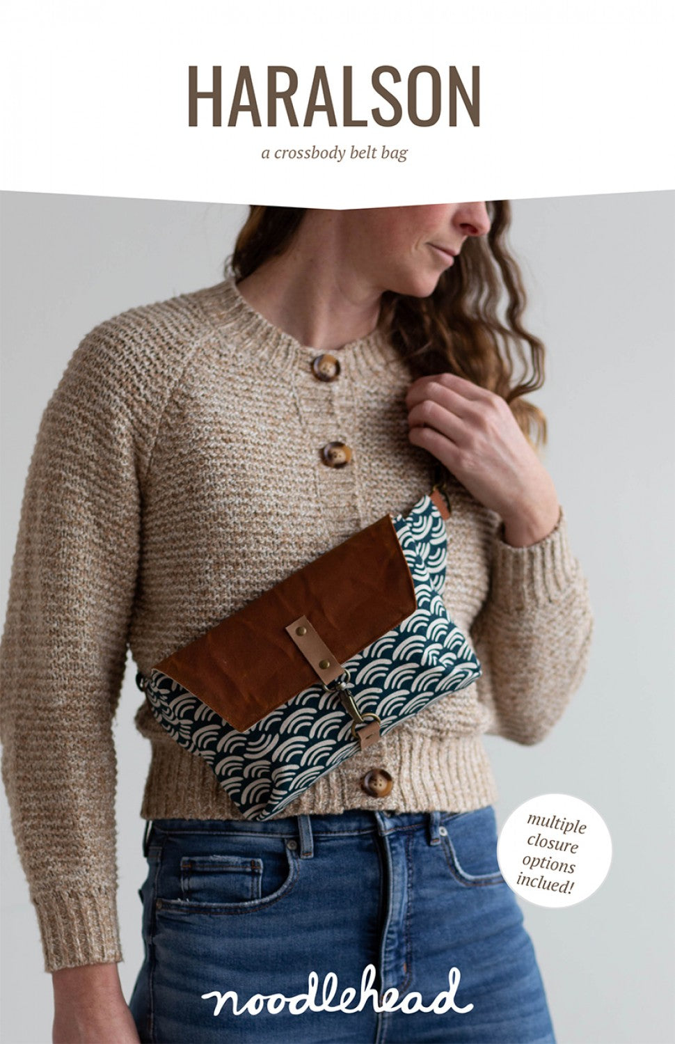 Haralson Belt Bag Sewing Pattern by Anna Graham for Noodlehead