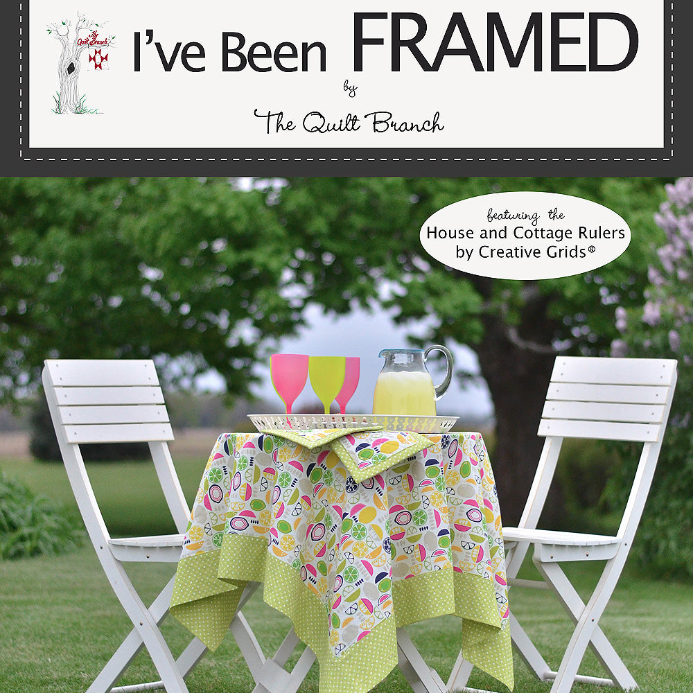 I've Been Framed Quilt Pattern Book by Susan Knapp of The Quilt Branch