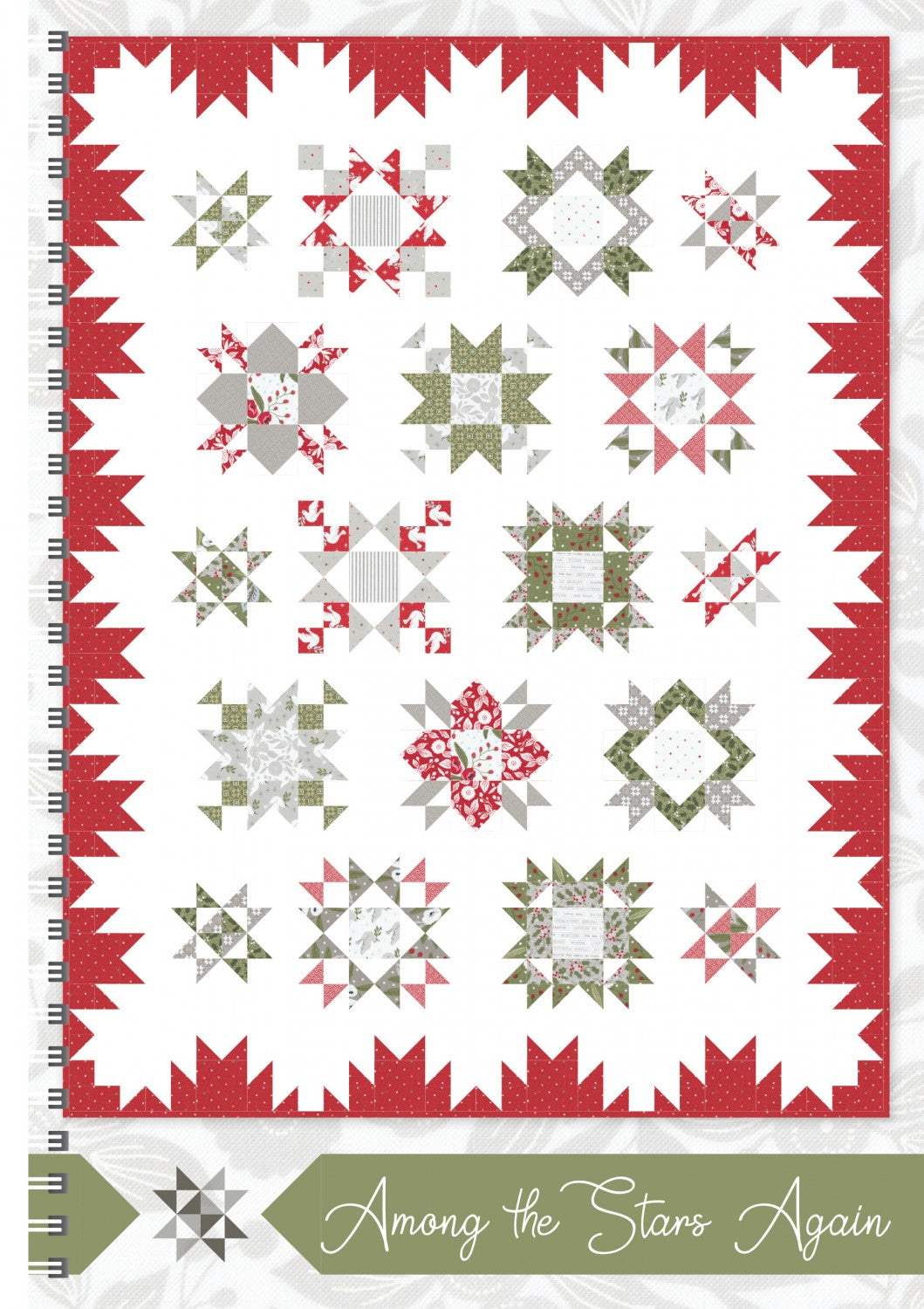 Vintage Christmas Quilt Pattern Book by Lori Holt for It's Sew Emma