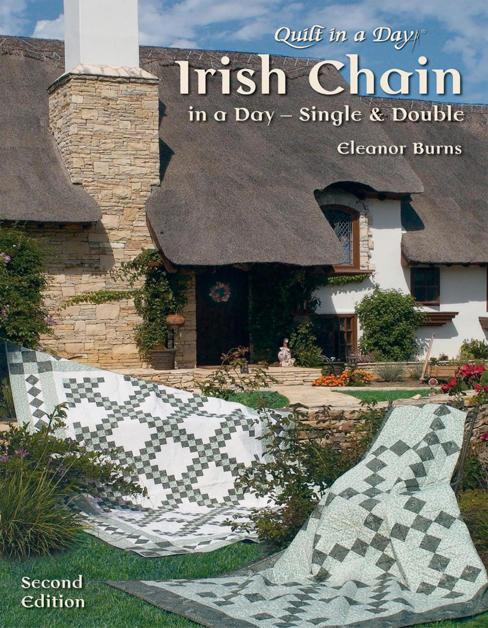 Irish Chain In A Day Quilt Pattern Book by Eleanor Burns for Quilt In A Day