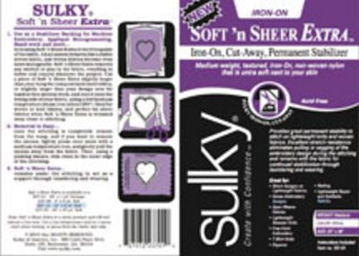 Sulky Cut Away Soft N Sheer Extra Stabilizer 237-01