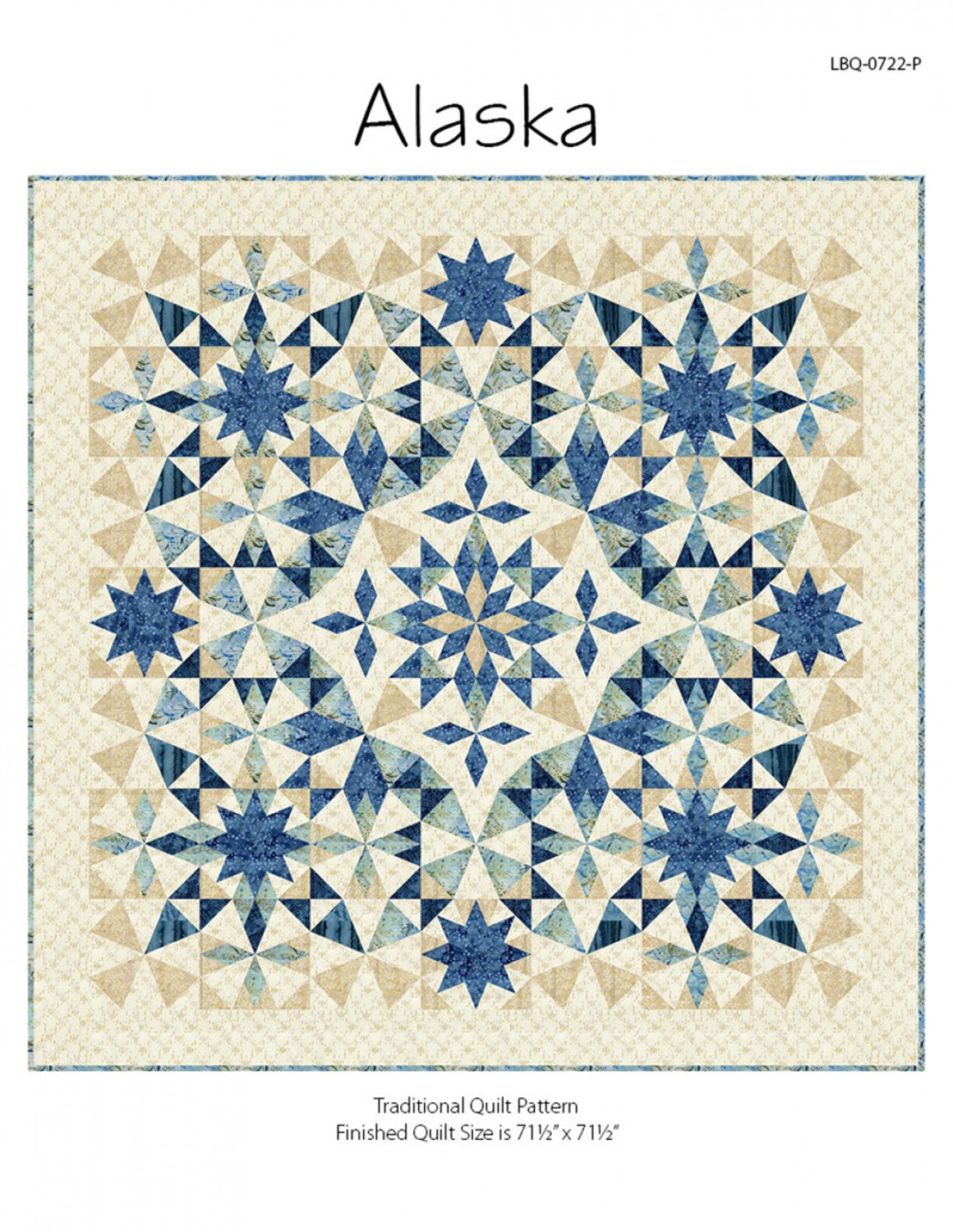 Alaska Quilt Pattern by Edyta Sitar of Laundry Basket Quilts