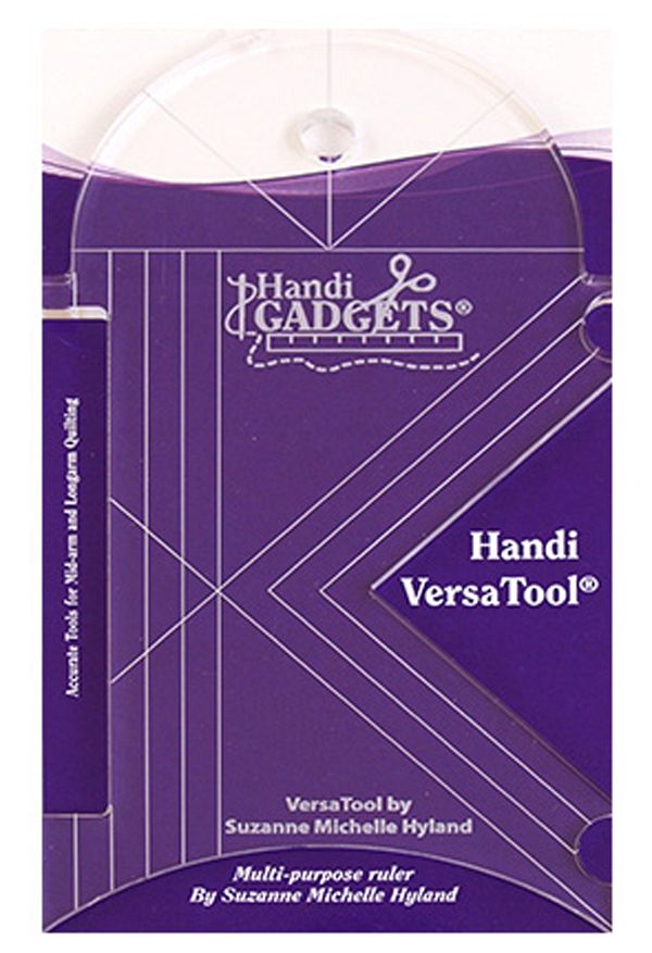 HQ Versa Tool 4-1/2-Inch x 7-1/2-Inch Longarm Template by Handi Gadgets
