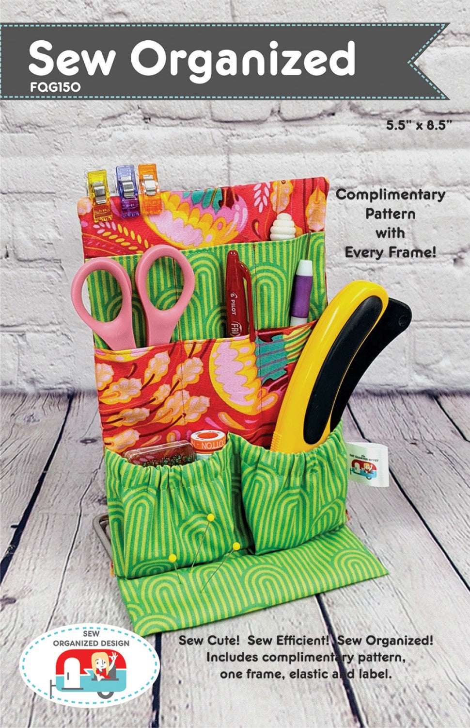 Sew Organized Storage Stand Sewing Pattern and Frame Kit by Joanne Hillestad for Sew Organized Designs