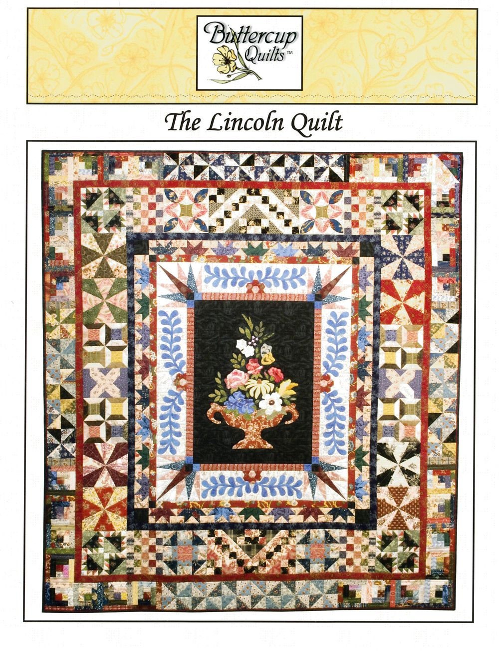 The Lincoln Quilt Pattern Book by Cody Mazuran for Buttercup Quilts