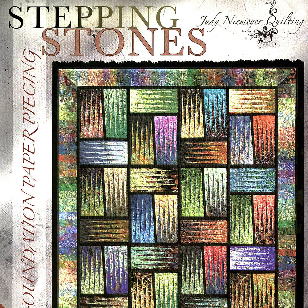 Stepping Stones Foundation Paper Pieced Quilt Pattern by Judy Niemeyer of Quiltworx