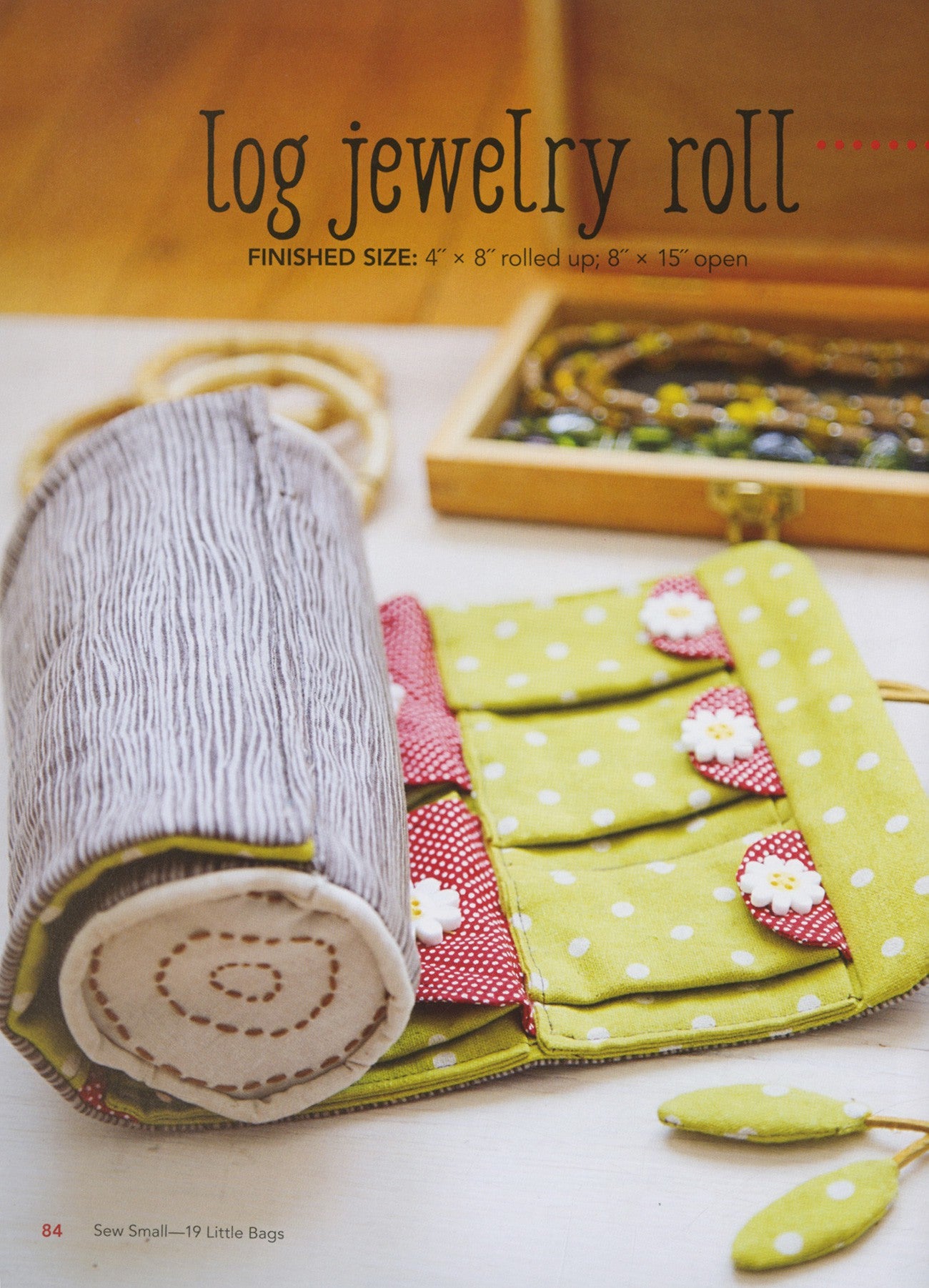 Sew Small 19 Little Bags Sewing Pattern Book by Jennifer Heynen for St