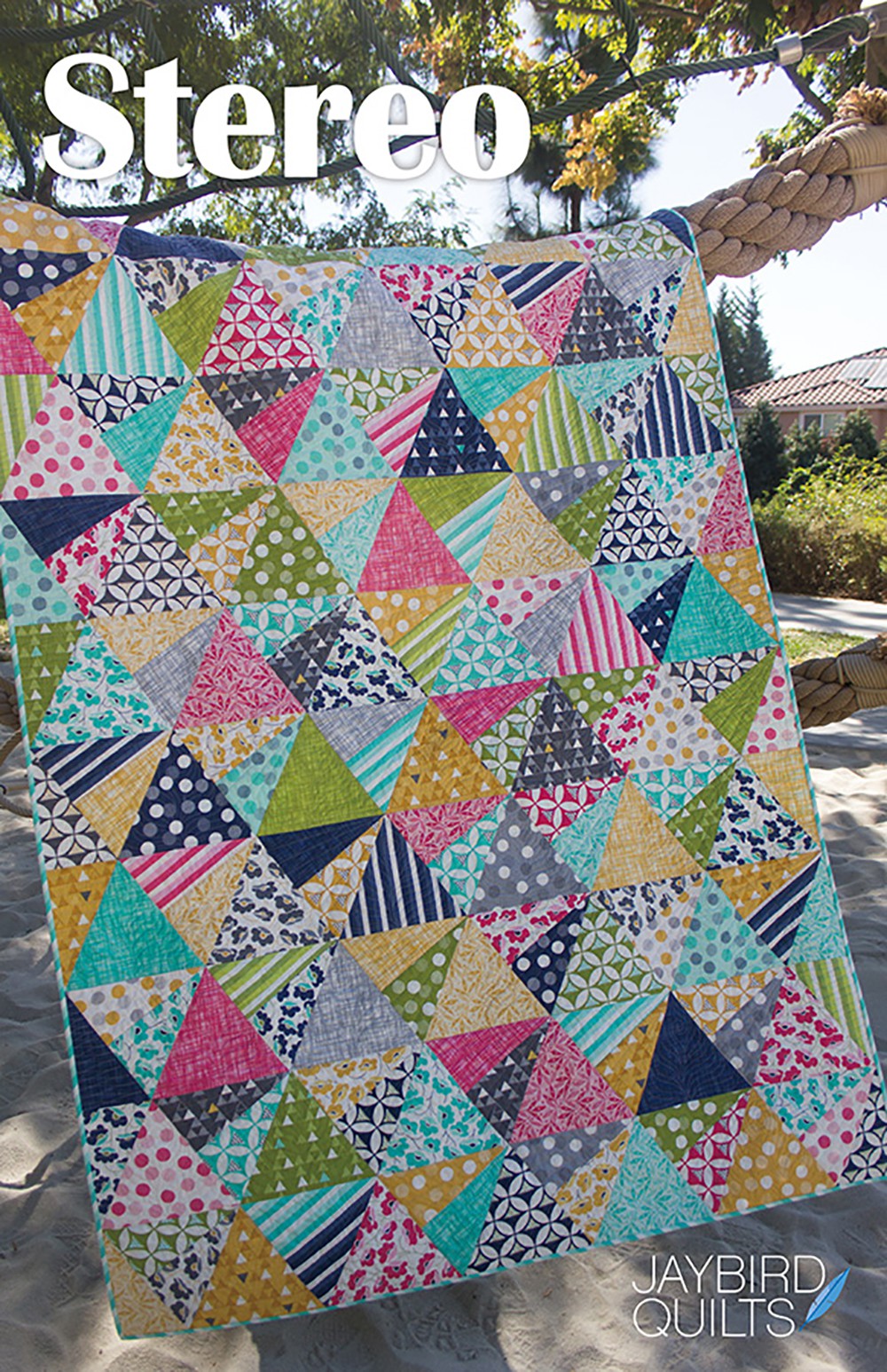 Stereo Quilt Pattern by Julie Herman of Jaybird Quilts