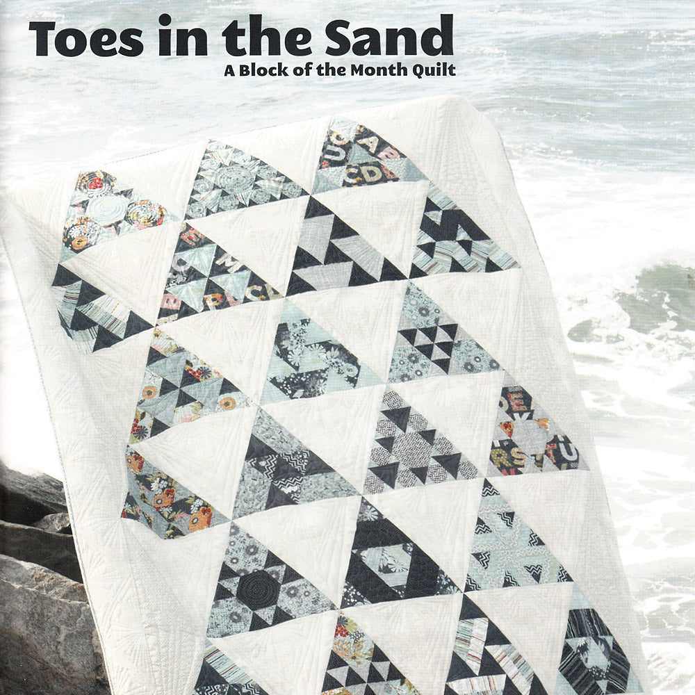 Toes In The Sand Quilt Book by Julie Herman of Jaybird Quilts