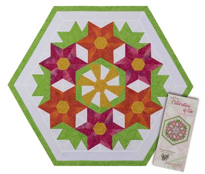 Spot On Tool for Accurate Hexagons and Triangles by Cheryl Phillips of Phillips Fiber Art