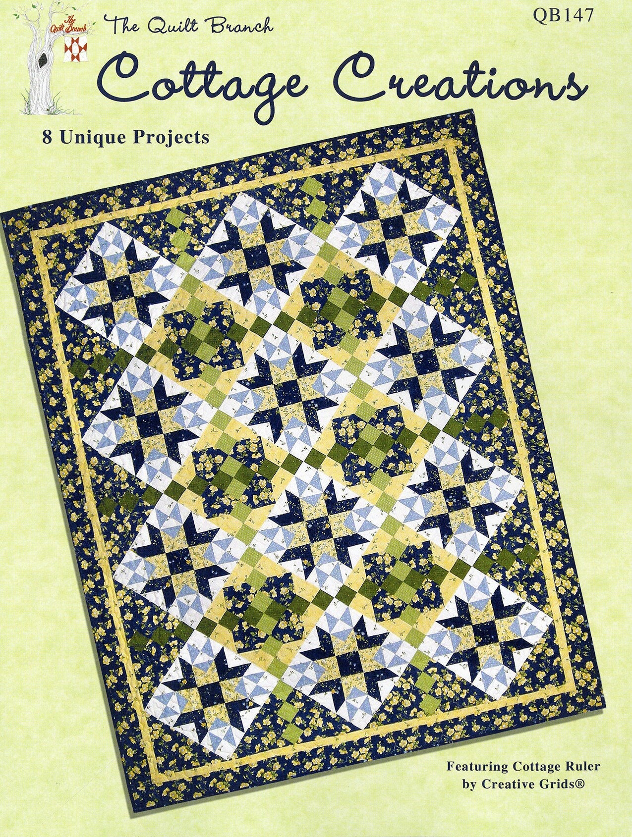 Cottage Creations Quilt Pattern Book by Susan Knapp of The Quilt Branch