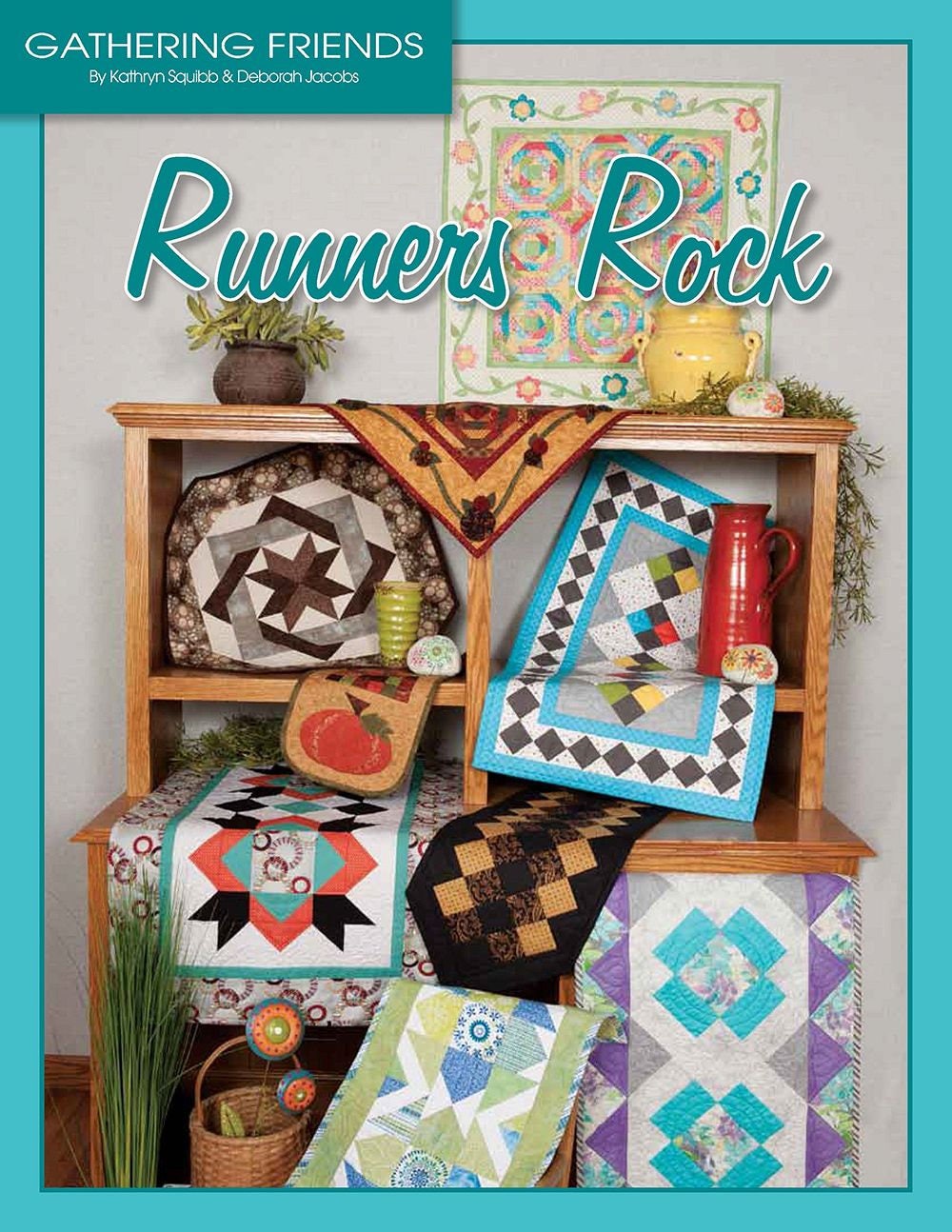 Runners Rock Quilt Pattern Book by Kathryn Squibb of Gathering Friends