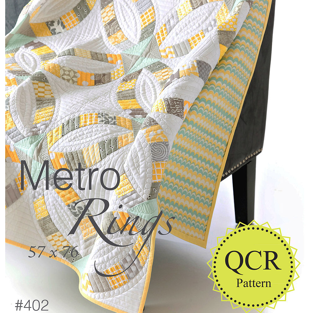 Metro Rings Quilt Pattern by Jenny Pedigo of Sew Kind of Wonderful