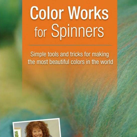 Color Works For Spinners Video on DVD with Deb Menz for Interweave