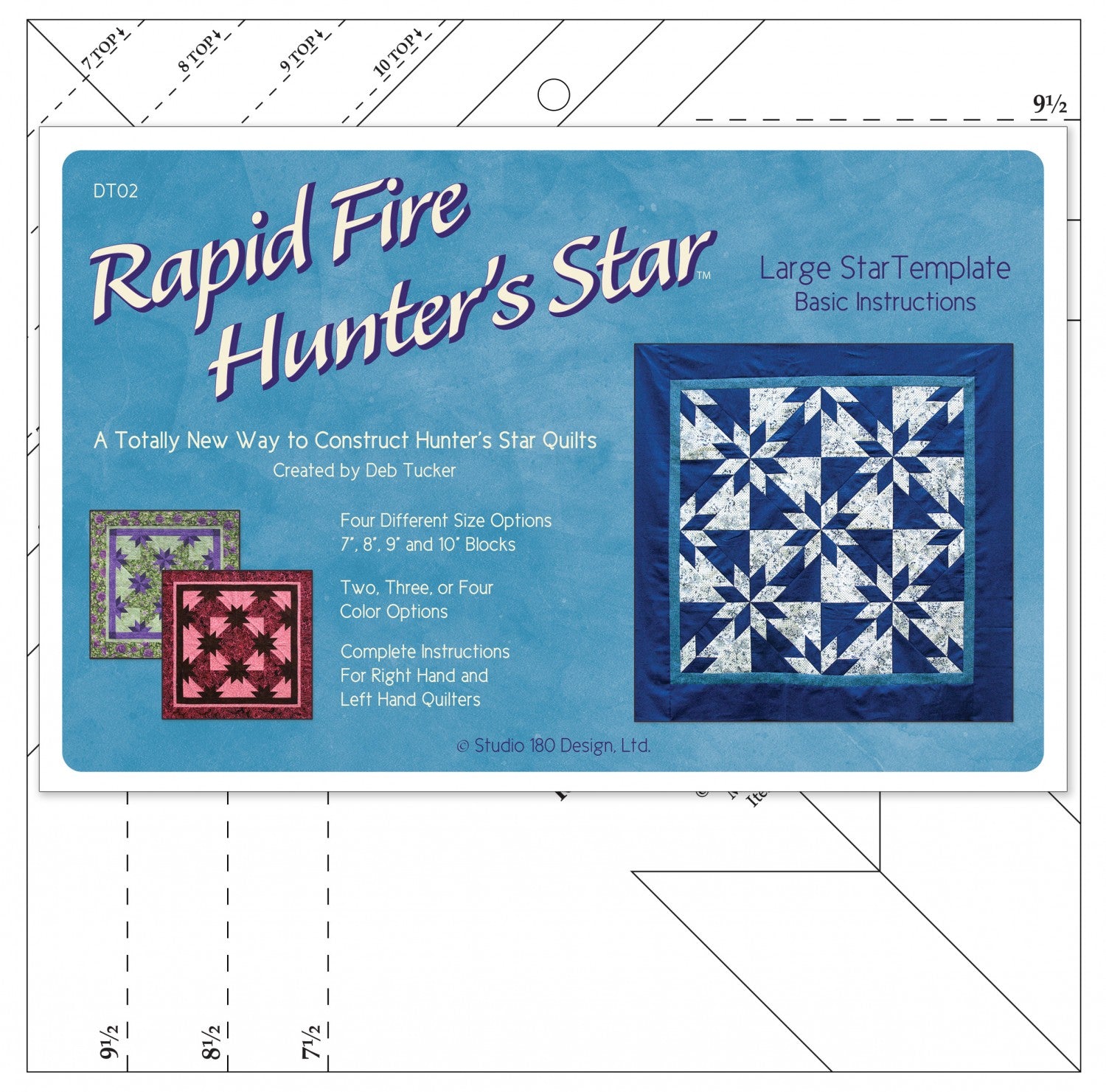 Rapid Fire Hunter's Star Large by Deb Tucker for Studio 180 Design