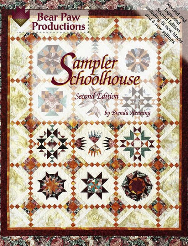 Sampler Schoolhouse by Brenda Henning of Bear Paw Productions