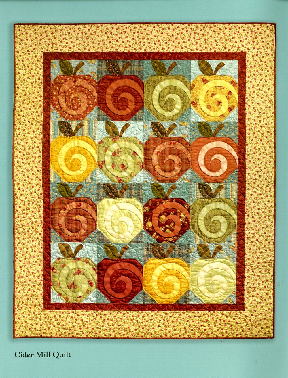 Cider Mill Road Quilt Pattern Book by Nancy Halvorsen of Art to Heart