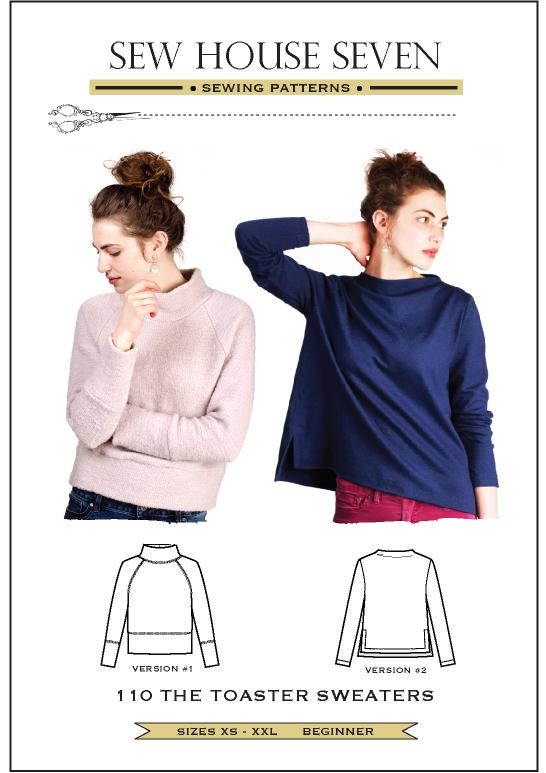 The Toaster Sweaters Standard 00 - 20 Sewing Pattern by Peggy Mead of Sew House Seven