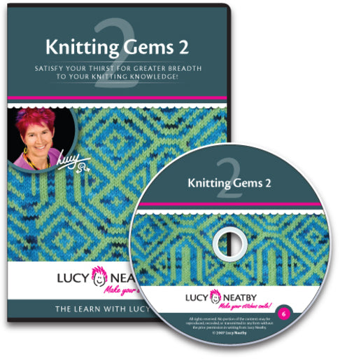 Knitting Gems 2 Video on DVD with Lucy Neatby of Tradewind Knitwear Designs