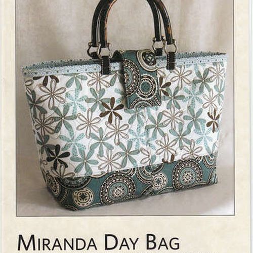Miranda Day Bag Sewing Pattern by Joan Hawley of Lazy Girl Designs