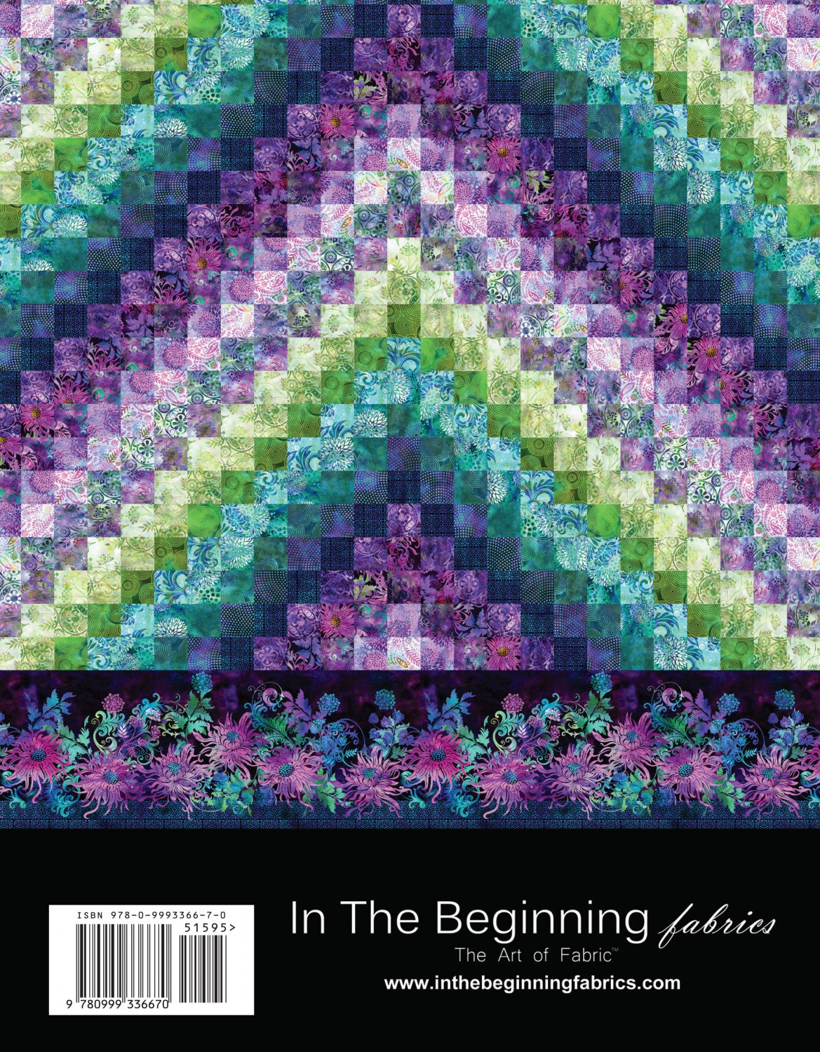 Floragraphix V Quilts Pattern Book by Jason Yenter for In The Beginning Fabrics