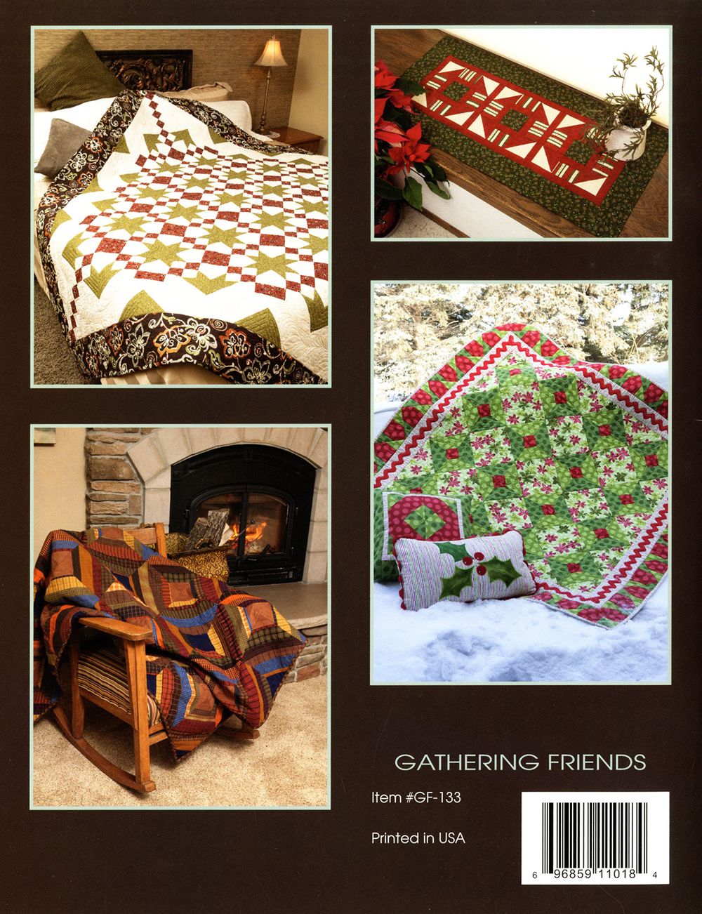 Temptations Quilt Pattern Book by Kathryn Squibb of Gathering Friends