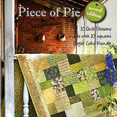 Piece of Pie Second Edition Quilt Pattern Book by Brenda Bailey and Bonnie Folkner of Pie Plate Patterns