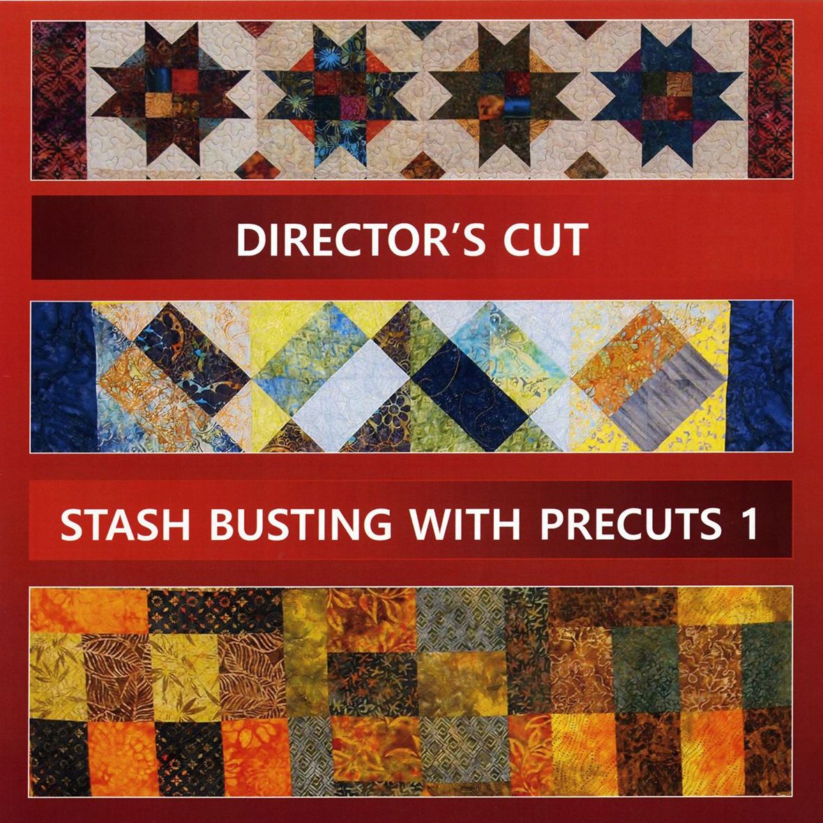 Director's Cut Quilt Pattern Book by Marlous Carter for Marlous Designs