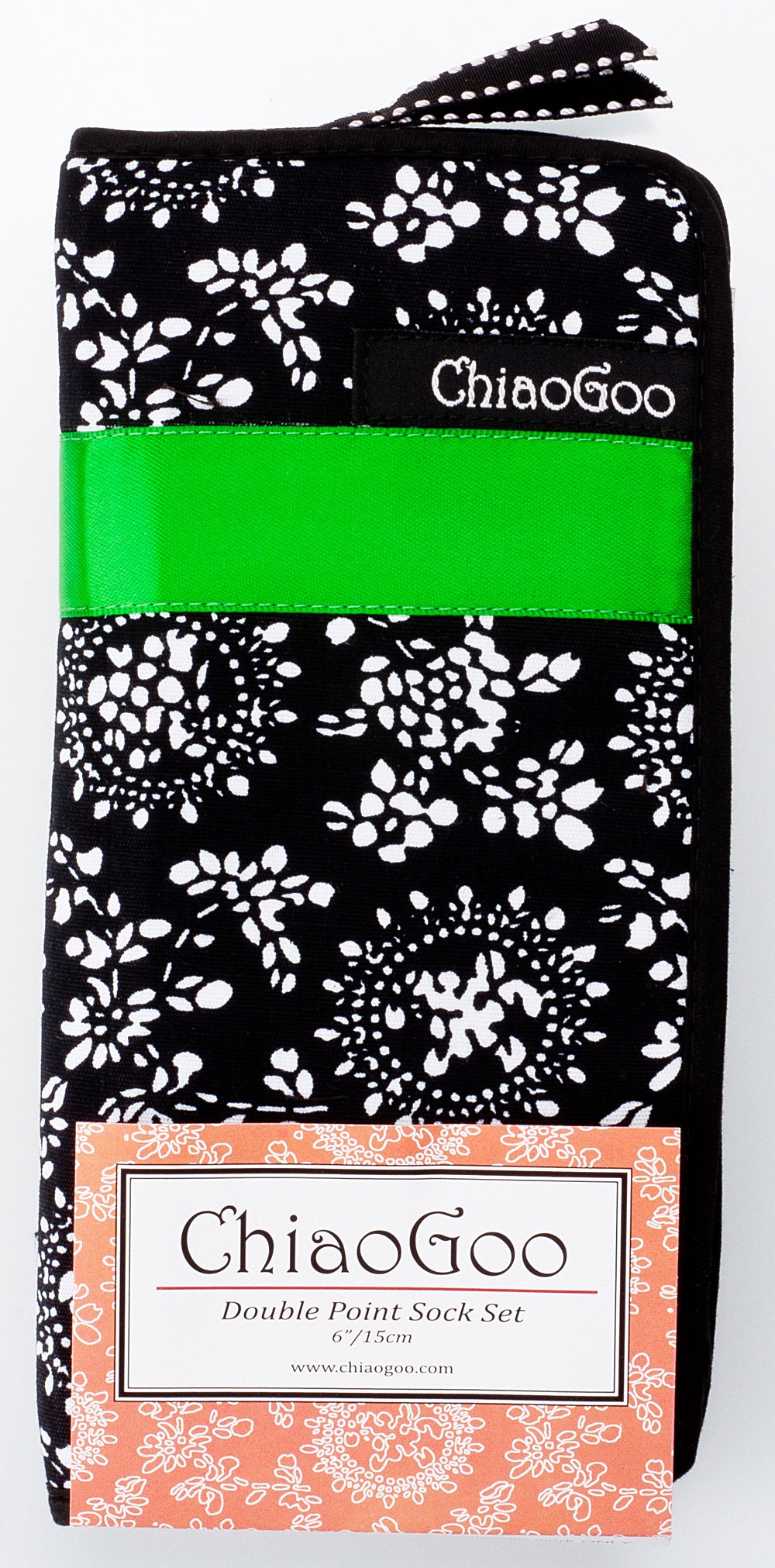 ChiaoGoo Bamboo Double Point 6 Inch (15 cm) Sock Set 5 Sizes US 1 (2.25 mm) - US-3 (3.25 mm)
